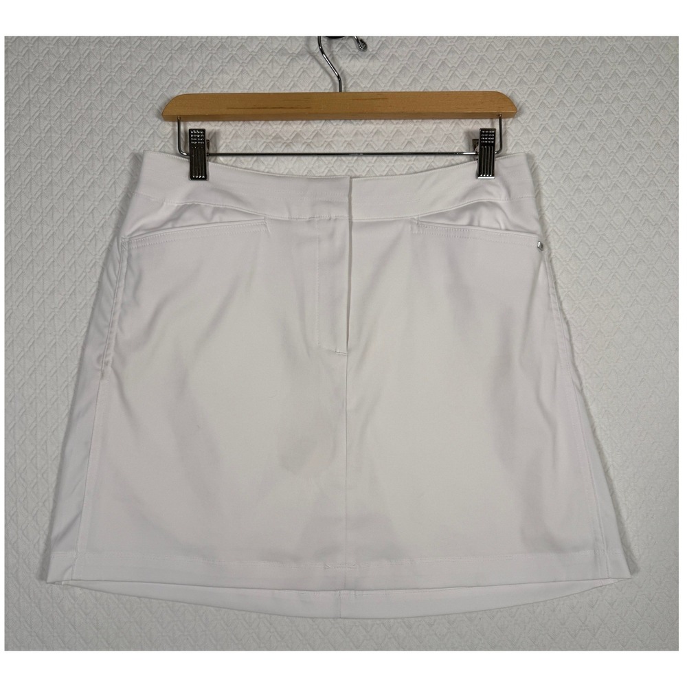 Tail Activewear Tennis Preppy Womens White Golf Skort Size 4 Built-in Shorts